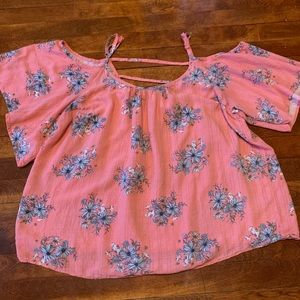 Torrid Cold Shoulder Top